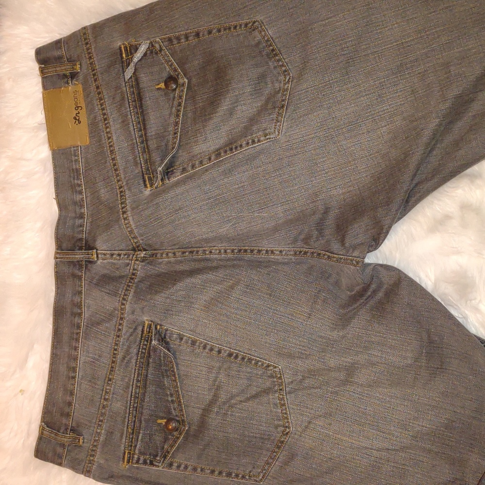 💜VINTAGE💜 Lrgeans GR TS FLAP POCKET Jean's Grey Wash last available - Picture 6 of 11